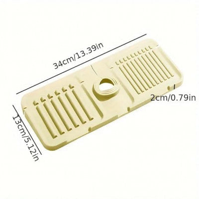 Silicone Sink Drainer Pad – Multi-Use Splash Guard