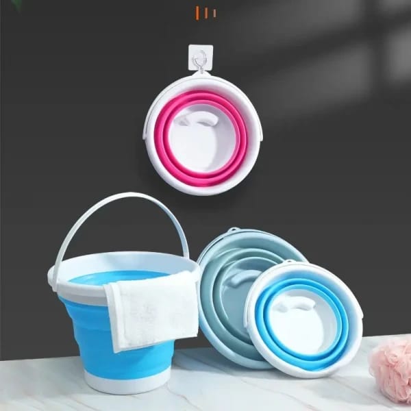 Silicone Folding Bucket – 10 Liter Capacity