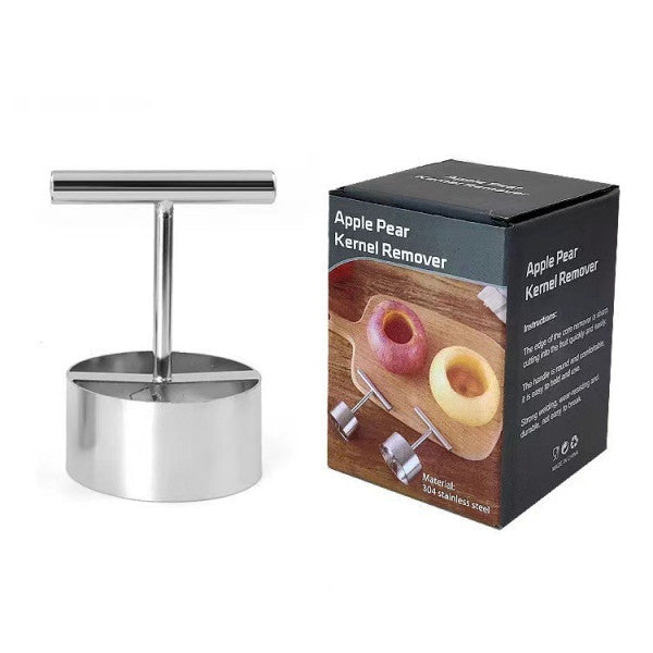 Stainless Steel Apple Core Remover & Salad Tool
