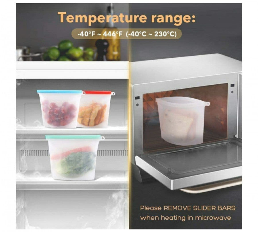 1000 ML Silicone Food Storage Bag