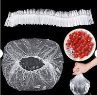 100 PCS Fresh Keeping Elastic Food Covers