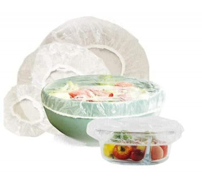 100 PCS Fresh Keeping Elastic Food Covers