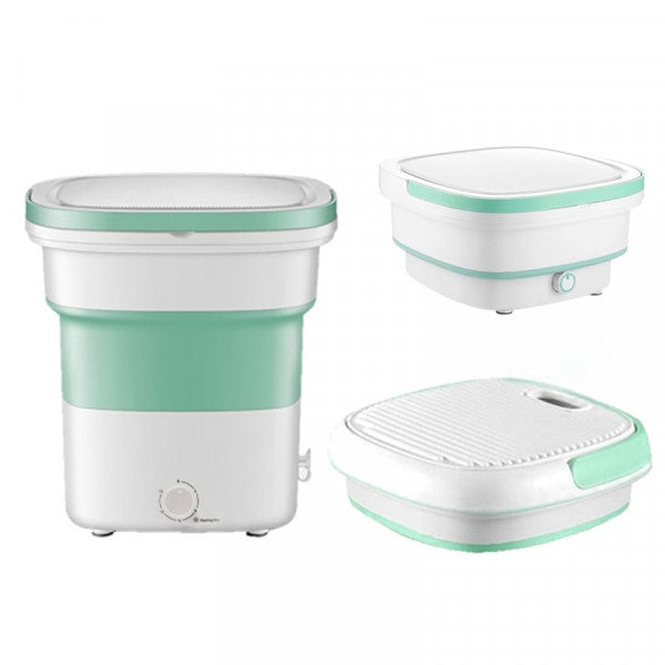 2 KG Foldable Washing Machine – Compact, Powerful & Portable