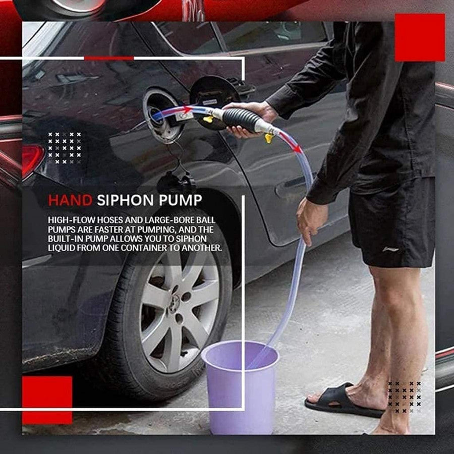 Fuel Transfer Siphon Pump – Safe & Hassle-Free Fluid Transfer