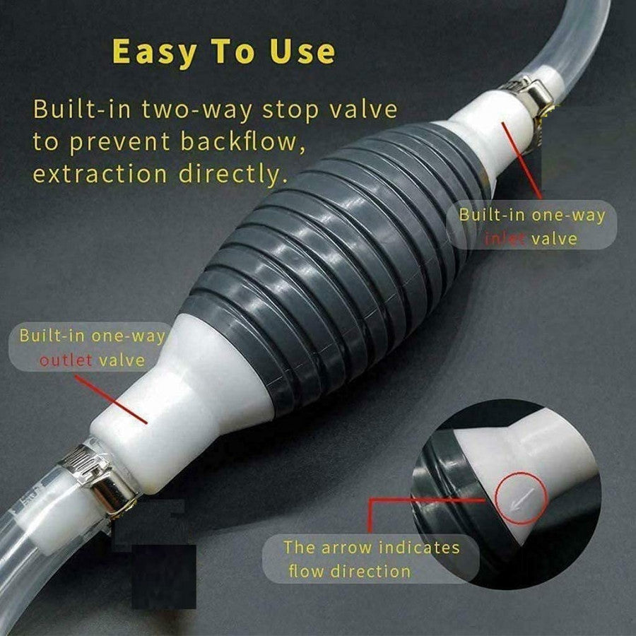Fuel Transfer Siphon Pump – Safe & Hassle-Free Fluid Transfer