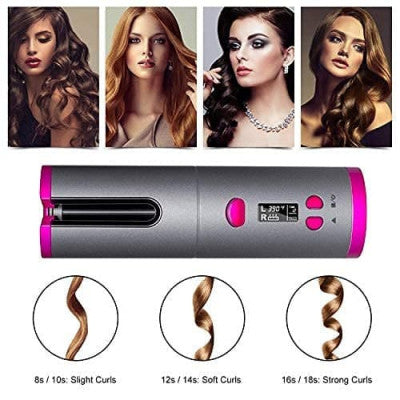 Wireless USB Auto Curler – Hassle-Free, Salon-Quality Styling Anywhere