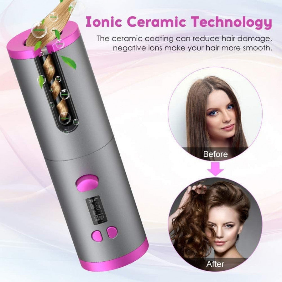 Wireless USB Auto Curler – Hassle-Free, Salon-Quality Styling Anywhere